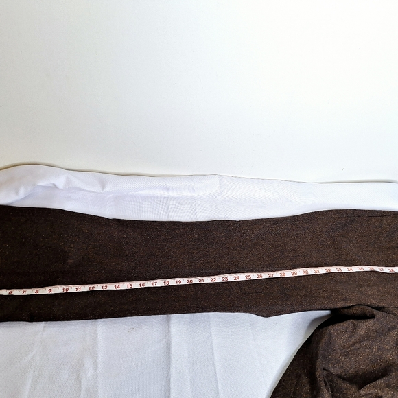 NWT Harold's brand "Harold in Tweed" Plus-size 14 wool silk blend wide leg pants - Picture 5 of 11